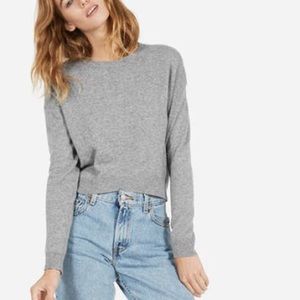 Everlane cropped cashmere sweater